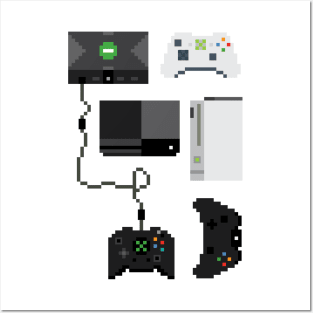 Pixel History - XBOX Posters and Art